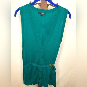 Dark Green Banana Republic Vest | Size Medium